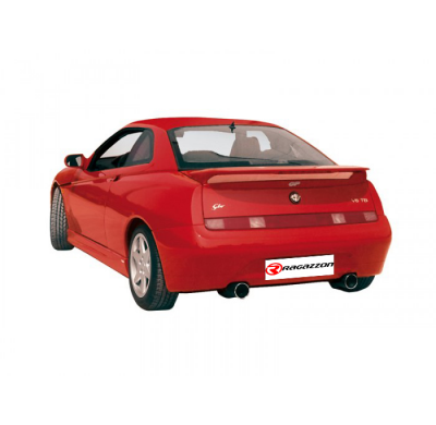 Tramo Trasero Grupo N Acero Inox Salidas Redondas 2x70 Mm
  Alfa Romeo Gtv(916) / Spider 1995>>2004 2.0 V6 Turbo (148kw) 1995>>