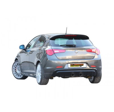 Escape Trasero Doble Acero Inox Salidas Redondas 90 Mm Sport Line
 Modificación Del Parachoques Original - Añadido Trasero G