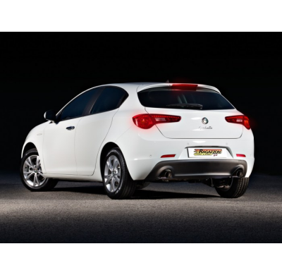 Escape Trasero Doble Acero Inox Salidas Redondas 90 Mm Sport Line
 Modificación Del Parachoques Original - Añadido Trasero G