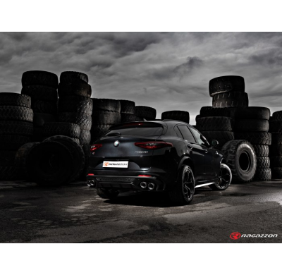 Escape Trasero Doble Acero Inox Salidas Redondas 2 / 102 Mm Sport Line
 Con Valvulas De Depresión.
 Línea Con Diámetro Mejor