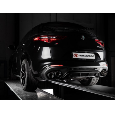 Escape Trasero Doble Acero Inox Salidas Redondas 2 / 102 Mm Sport Line
 Con Valvulas De Depresión.
 Línea Con Diámetro Mejor