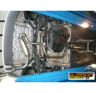 Tramo Intermedio Con Escape Acero Inox - Línea Con Diámetro Mejorado 60 Mm
  Audi A3 (Typ 8v/8va) 2012>>2020 2.0tdi (110 / 1