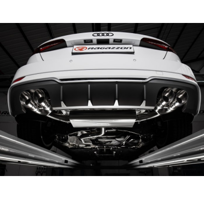 Silencioso Trasero Doble Acero Inox Salidas Redondas 2x90 Mm Carbon Shot Asimetricas 
  Audi A3 (Typ 8v/8va) 2012>>2020 Sportbac