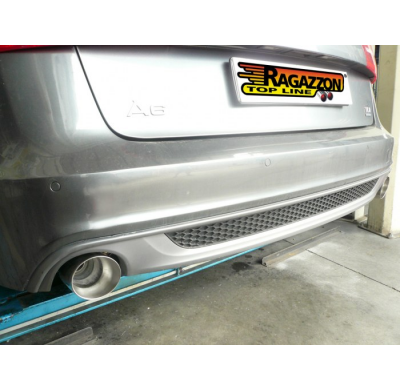 Escape Trasero Doble Acero Inox Salidas Redondas 102 Mm Sport Line
  Audi A6 (Typ 4g) 2011>>2018 3.0tdi V6 Quattro (180kw) 2