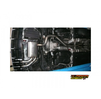 Escape Trasero Acero Inox Salidas Redondas 2x90 Mm Sport Line Asimetricas 
  Audi Rs3 (Typ 8p) 2011>>2012 Rs3 Sportback Quat