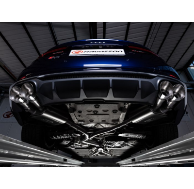 Tramo Intermedio Grupo N Acero Inox 
 Homologación Válida Solo Para Los Silenciosos Traseros. 
 Audi S5 (Typ F5) 2016>> Coupè 3.