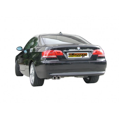 Escape Trasero Acero Inox Salidas Redondas 2x76 Mm Asimetricas
  Bmw Serie3 E90-E91-E92-E93 E92(Coupè) 325i (2497cc) 218hp 2
