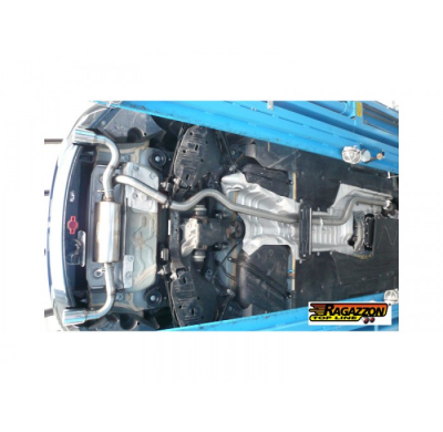 Escape Trasero Doble Acero Inox Salidas Redondas 90 Mm - Modificación Del Parachoques Original
  Bmw Serie1 F20/F21 F20 114d