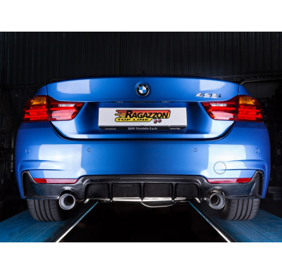 Tramo Intermedio Grupo N Acero Inox 
  Bmw Serie4 F32-F33-F36 F36(Gran Coupè) 428i (N20 180kw) 2014>>2016 Ragazzon