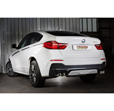 Escape Trasero Doble Acero Inox Salidas Redondas 2x80 Mm Sport Line Asimetricas - Modificación Del Parachoques Original
  Bm