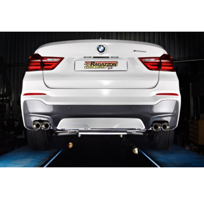 Escape Trasero Doble Acero Inox Salidas Redondas 2x80 Mm Sport Line Asimetricas - Modificación Del Parachoques Original
  Bm