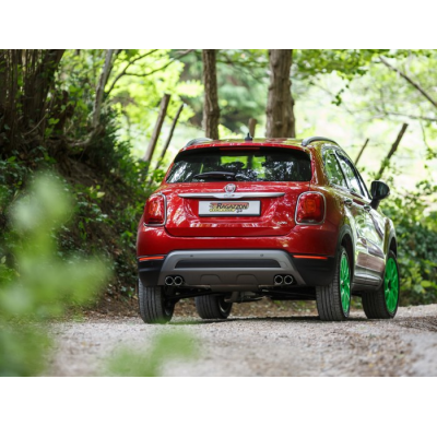 Escape Trasero Doble Acero Inox Salidas Ovaladas 135x90 Mm 
 Paragolpes Paquete "Cross , Cross Plus".  
 Línea Con Diámetro