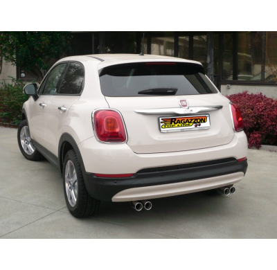 Escape Trasero Doble Acero Inox Salidas Redondas 2x70 Mm Asimetricas 
 Paragolpes Paquete "Cross , Cross Plus".  
 Línea Con