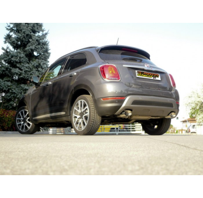 Escape Trasero Acero Inox Con Salida Ovalada 115x70 Mm  
 Paragolpes Paquete "Cross , Cross Plus".  
 Línea Con Diámetro Mej