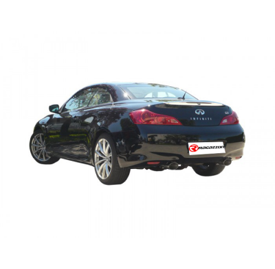 Escape Trasero Doble Acero Inox Salidas Ovaladas 135x90 Mm
  Infiniti G (Typ V36) G37 Cabrio 3.7 V6 (235kw) 09/2008>> Ragazz