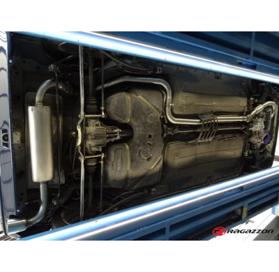 Tramo Delantero Con Flexible Acero Inox  
  Lancia Delta 2.0 Turbo 16v Integrale Evoluzione (151 / 154kw) Evo1 1991>> Ragazzon