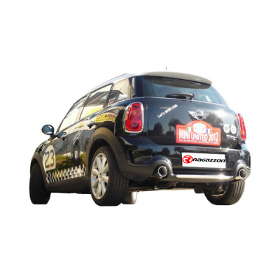 Flexible Con Tramo Intermedio Con Escape Acero Inox
  Mini R60 Countryman 2010>>2016 All4 1.6 Cooper S (135kw) 2010>> Ragazz
