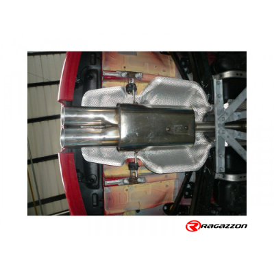 Escape Trasero Acero Inox Salidas Redondas 2x90 Mm Sport Line  
 Con Válvula Eléctrica Integradas Y Mando Wifi.
 Mini R59 Ro