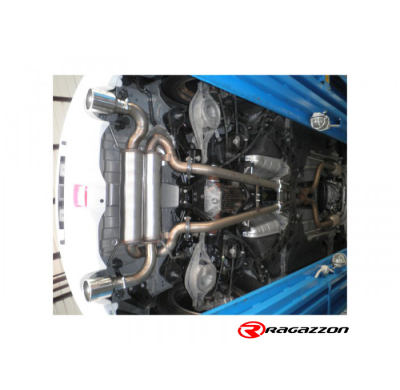 Silencioso Trasero Doble Acero Inox Salidas Redondas 102 Mm
  Nissan 370z 3.7 V6 (241kw) 07/2009>> Ragazzon