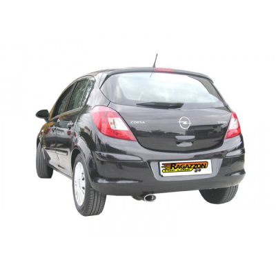Escape Trasero Acero Inox Con Salida Ovalada 110x65 Mm Sport Line
  Opel Corsa D 1.3cdti (66kw) 09/2006>>06/2010 Ragazzon