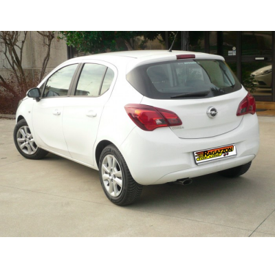 Escape Trasero Acero Inox Con Salida Ovalada 110x65 Mm 
  Opel Corsa E 1.2 (51kw) 11/2014>> Ragazzon