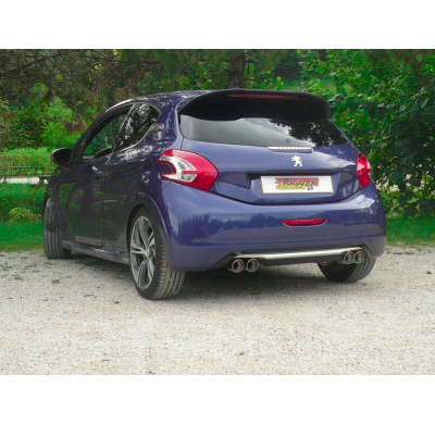 Tramo Intermedio Grupo N Acero Inox - Línea Con Diámetro Mejorado 60 Mm
  Peugeot 208 1.6gti (147kw) 2013>>2015 Ragazzon