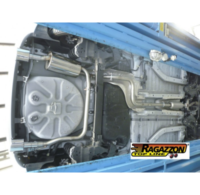 Escape Trasero Acero Inox Con Salida Ovalada 115x70 Mm
  Peugeot 208 1.4vti (70kw) 2012>> Ragazzon