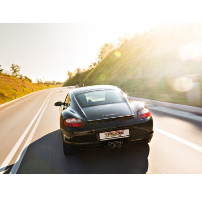 Tramo Sustitución Catalizador Grupo N Acero Inox Izquierda-Derecha + Escape Trasero Doble Acero Inox Salidas Centrales Redon