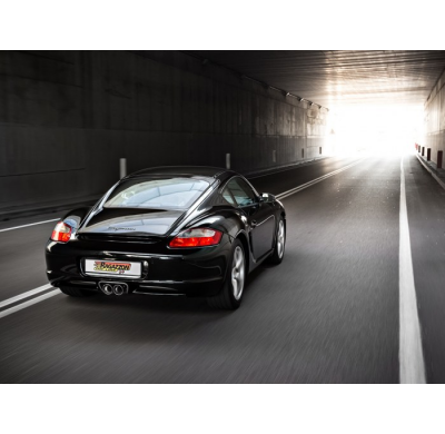 Tramo Sustitución Catalizador Grupo N Acero Inox Izquierda-Derecha + Escape Trasero Doble Acero Inox Salidas Centrales Redon