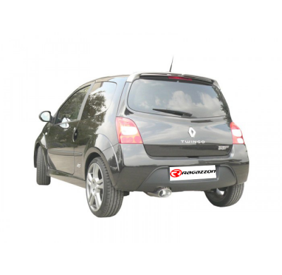 Escape Trasero Acero Inox Salidas Redondas 2x70 Mm
  Renault Twingo Mk2 2007>>2014 1.6 16v Rs (98kw) 06/2007>>2013 Ragazzon