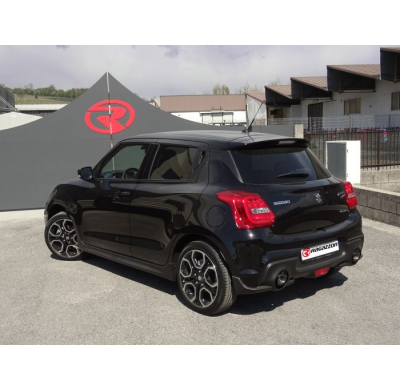 Silencioso trasero doble en acero inox con salidas redondas 114 mm Sport Line</p>
 
 
 CON HOMOLOGACION Suzuki Swift Mk6 (typ AZ