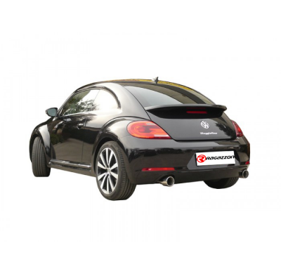 Escape Trasero Doble Acero Inox Salidas Redondas 102 Mm Sport Line
  Volkswagen Beetle 2011>> 2.0tsi (147kw) 2011>>2013 Raga
