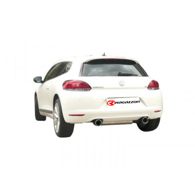 Escape Trasero Acero Inox Salidas Redondas 2x80 Mm Asimetricas
  Volkswagen Scirocco(13) 1.4tsi (90kw) 2008>>2014 Ragazzon