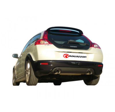 Downpipe Inox + Tramo Supresor Catalizador Grupo N Acero Inox - Línea Con Diámetro Mejorado 70 Mm
  Volvo C30 (Typ M) 2.5 T5 10/