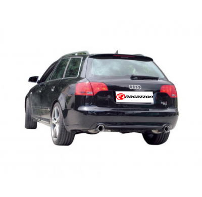 Escape Trasero Doble Acero Inox Salidas Redondas 2x80 Mm Asimetricas - Modificación Del Parachoques Original - Añadido Trase