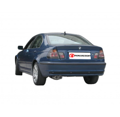 Tramo Intermedio Grupo N + Escape Trasero Salidas 2x80 Mm Racing Asimetricas Acero Inox
  Bmw Serie3 E46 330xd (Berlina/Tour