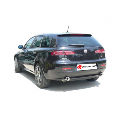 Tramo Intermedio Grupo N Acero Inox
  Alfa Romeo 159 1750tbi (147kw) +Sportwagon 2009>>2011 Ragazzon