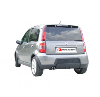 Tramo Intermedio Con Escape Acero Inox
  Fiat Panda Ii (Typ169) 1.4 16v 100hp 10/2006>> Ragazzon