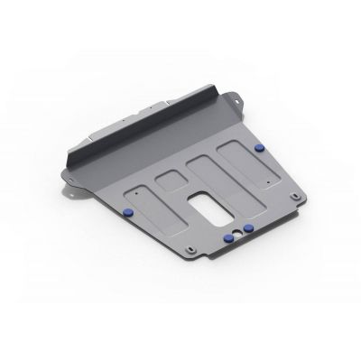 Protector Aluminio 3 mm Rival motor Dacia Duster I, II 4WD 1,5d; 4WD 1,6; 4WD 2,0 ONLY 2018-