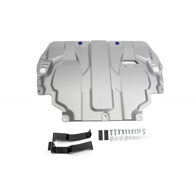 Protector Aluminio 3 mm Rival motor + caja de cambios Volkswagen Caddy  Todas motorizaciones (w/o heating system) 2006-2015; 201