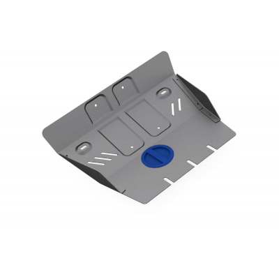 Protector Aluminio 4 mm Rival motor (placa 1) Toyota FJ Cruiser  4,0 D / B 2007-2009; 2010-