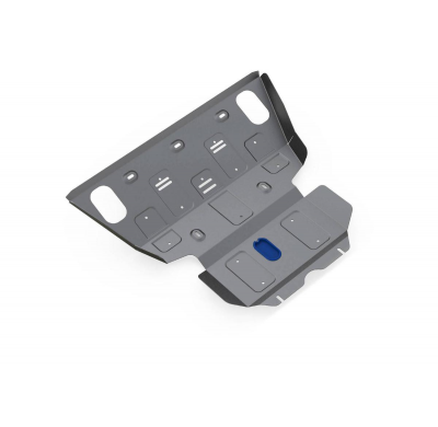 Protector Aluminio 4 mm Rival radiador + motor Toyota Hilux Vigo 2,5TD; 3,0TD; 2,7 2005-2010; 2011-2015