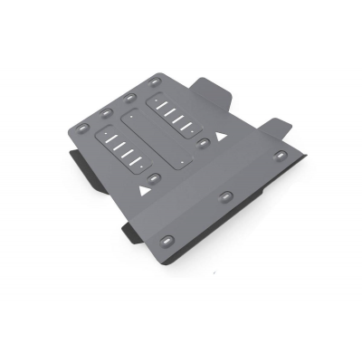 Protector Aluminio 4 mm Rival caja de cambios + caja de transferencia Volkswagen Amarok  2,0TDI 2010-2016