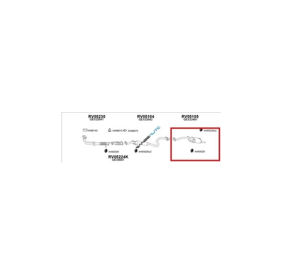 Rover 214 Kat 93-* Sil Tras = Rv05105