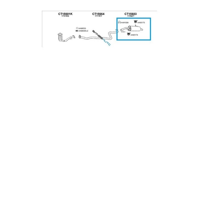 Citroen C2/C3 1.1i 05-*Escape Trasero