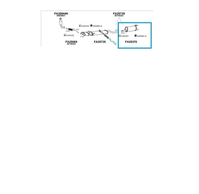 Fiat Multipla 1.6 98-05-*Escape Trasero