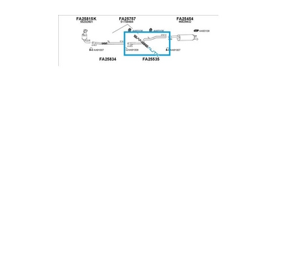Fiat Doblo 1.3/1.9jtd 07-*Tubo Escape
