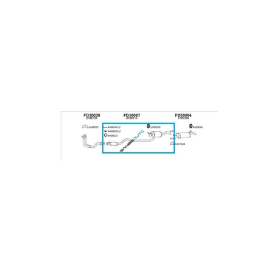 Ford Fiesta 1.0/1.1 89*sil.Del
