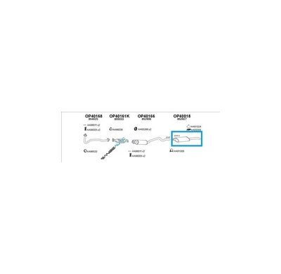 Opel Astra 91*silencioso Tras (1.4s/1.6)