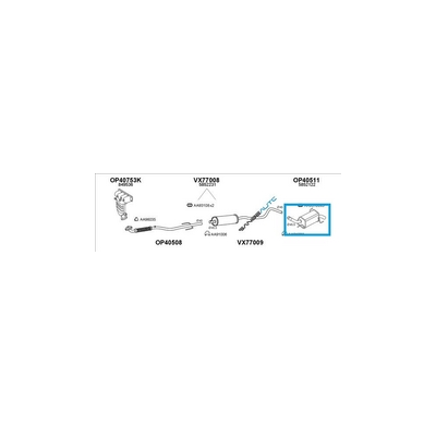 Opel Corsa 1.2 16v 00-*Escape Tras